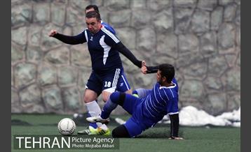 دیدار تیم‌های پیشکسوتان استقلال و خبرنگاران دیدبان