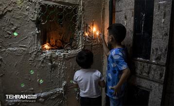 شام غریبان حسینی در محله امیریه 12