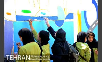 رنگ آمیزی و طراحی جداره شهری در منطقه 7 13