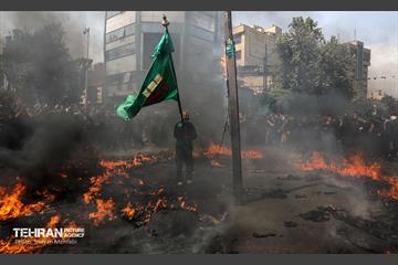 خیمه سوزان ظهر عاشورا در چهار راه گلوبندک  29