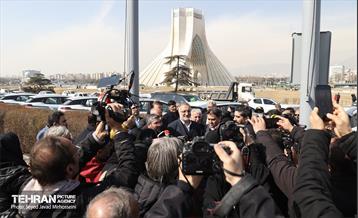 مراسم رونمایی از نخستین بسته حمل و نقل عمومی برقی تهران 13