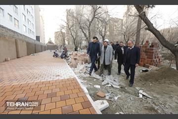 بازدید عضو شورای اسلامی شهر تهران از منطقه ۵