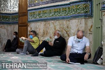 مراسم دعای عرفه در امامزاده زید(ع) بازار 34