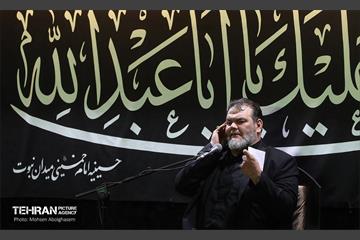عزاداری شب هشتم ماه محرم در میدان نبوت 43