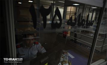 بازدید شهردار تهران از ستاد فرماندهی عملیات آتش نشانی 34