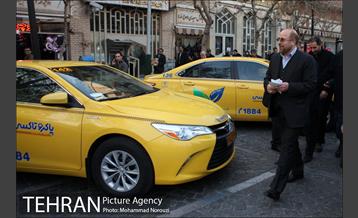 آیین رونمایی و بهره برداری از ناوگان حمل و نقل پاک با حضور دکتر قالیباف 41