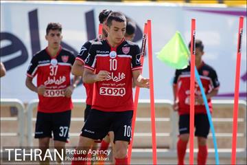 تمرین تیم فوتبال پرسپولیس تهران 3