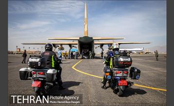 نخستین مانور امداد هوایی تهران در زمان بحران 16