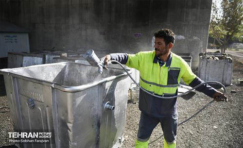 مرمت و تعمیر مخازن زباله 5