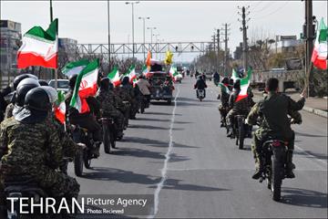 راهپیمایی 22 بهمن در منطقه بیست 11