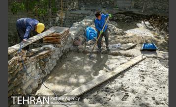 عملیات بازسازی پل خشتی کن 7