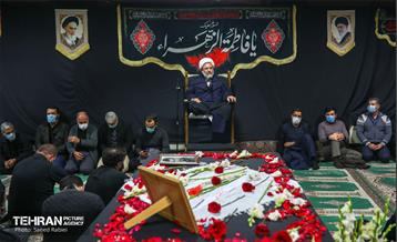 مراسم وداع با شهید سید مرتضی رضا قدیری در حراست شهرداری 8