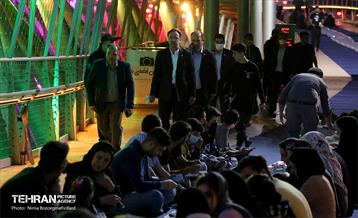 افطاری ساده روی پل طبیعت 13