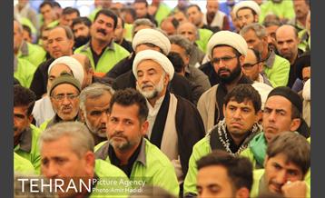 حضور شهردار تهران در جمع خدام الحسین 16