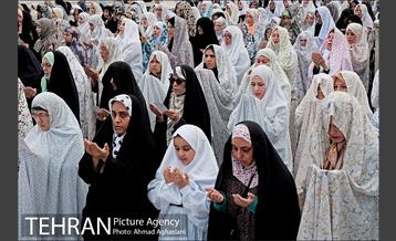 نماز عید فطر در امامزاده صالح(ع) 11