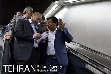 افتتاح ایستگاه مترو سهروردی 4