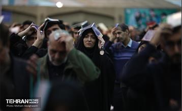 احیای شب بیست‌ویکم ماه رمضان در مصلای امام خمینی (ره) 6
