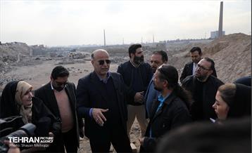 بازدید اصحاب رسانه از پروژه‌های منطقه ۱۹ 8