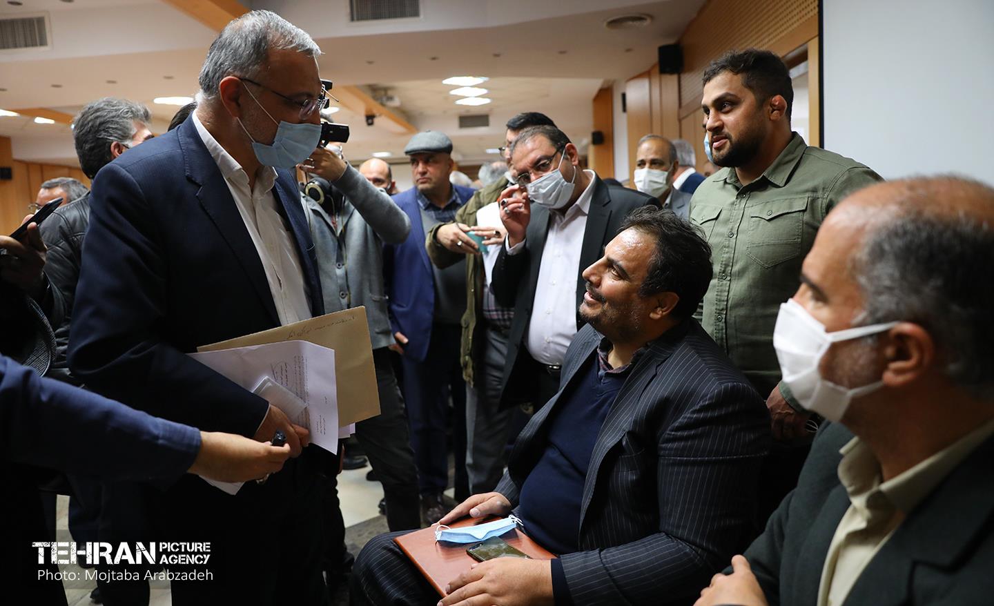 دیدار صمیمانه شهردار تهران با جانبازان شهرداری تهران 27