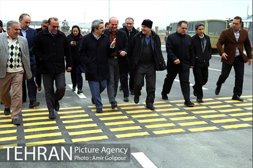 یک گام تا بهره برداری از پروژه تقاطع غیرهمسطح بزرگراه شهید حکیم با بلوار المپیک 2