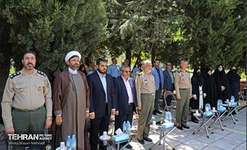 رونمایی از ۸ سردیس شهدای ارتش جمهوری اسلامی ایران 44