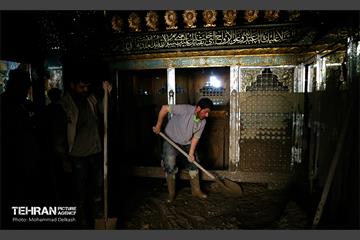 گل روبی و عملیات جست و جوی مفقودین سیل منطقه کن