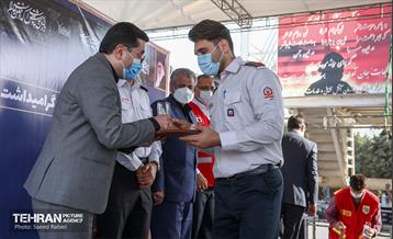 آیین گرامیداشت روز آتش نشان با حضور شهردار تهران 75