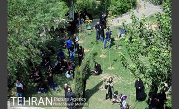 تعزیه ظهر عاشورا در حسینه نهاوندیان 30