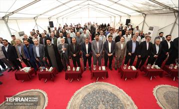 آیین بهره‌برداری از ۲۰۱ دستگاه اتوبوس برقی 43