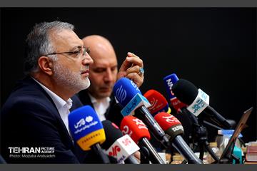 نشست خبری شهردار تهران 29