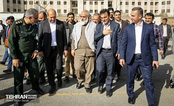 آیین کلنگ‌زنی و احداث واحدهای آپارتمانی در منطقه ۲۱