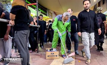 خدمات رسانی شهرداری تهران در شهر نجف 19