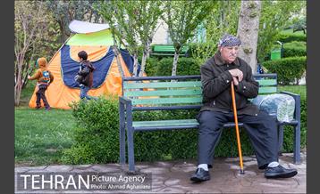 روز طبیعت بارانی در بوستان رازی 16