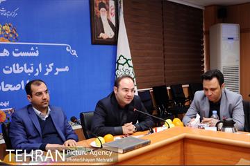 نشست صمیمانه رئیس مرکز ارتباطات شهرداری تهران با اصحاب رسانه 21