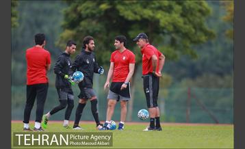 تمرین تیم ملی فوتبال در مالزی 14