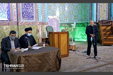 جلسه ملاقات مردم حجت الاسلام آقامیری نماینده شوراى شهر 14