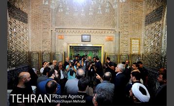 بازدید شهردار تهران از حرم عبدالعظیم حسنی(ع) به مناسبت روز تهران 5