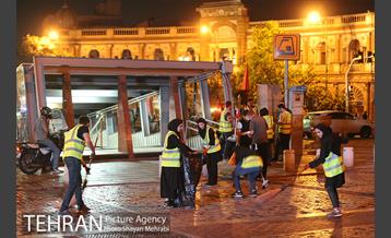 نظافت شهر توسط انجمن ها مردمی 7