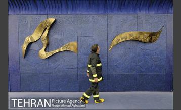 مسابقه پله نوردی آتش نشانان کشور 22