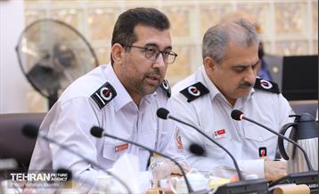 جلسه مشترک شرکت بهره‌برداری متروی تهران و حومه و سازمان آتش‌نشانی و خدمات ایمنی 8