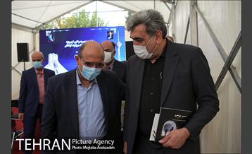 بازدید شهردار تهران از پروژه کانال شماره یک بزرگراه آزادگان 14