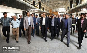 بازدید عضو شورای شهر از پایانه شرق 7