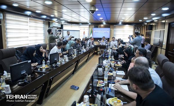 نشست خبری مدیرعامل سازمان آتش‌نشانی 20