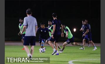 برگزاری تمرین تیم استقلال 16