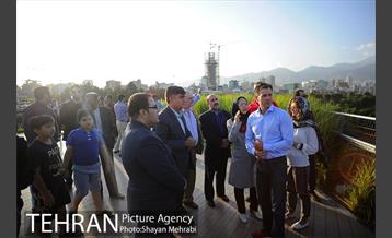 بازدید شهردار بلگراد از مجموعه گردشگری عباس آباد 22