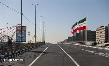 بهره برداری از گام نخست تقاطع غیر همسطح بزرگراه شهیدان ستاری-فهمیده 32