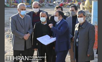 بازدید مصطفی سلیمی از پروژه های منطقه 4