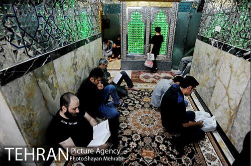 احیای شب بیست و یکم ماه مبارک رمضان در امامزادگان عینعلی و زینعلی(ع) 10