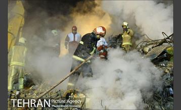 سومین شب عملیات امداد ونجات حادثه پلاسکو 19