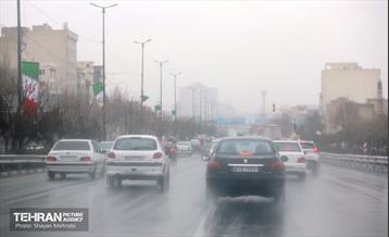 بارش باران زمستانی در تهران 20